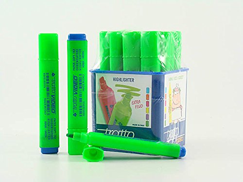 Evidenziatore Video Verde 20Pz 830102