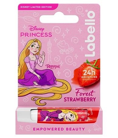 Labello Disney Princess Rapunzel Forest Strawberry Balsamo Labbra 4,8 G