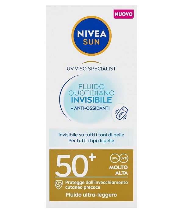 Nivea Sun Viso Fluido Invisibile Spf50+ 40 Ml