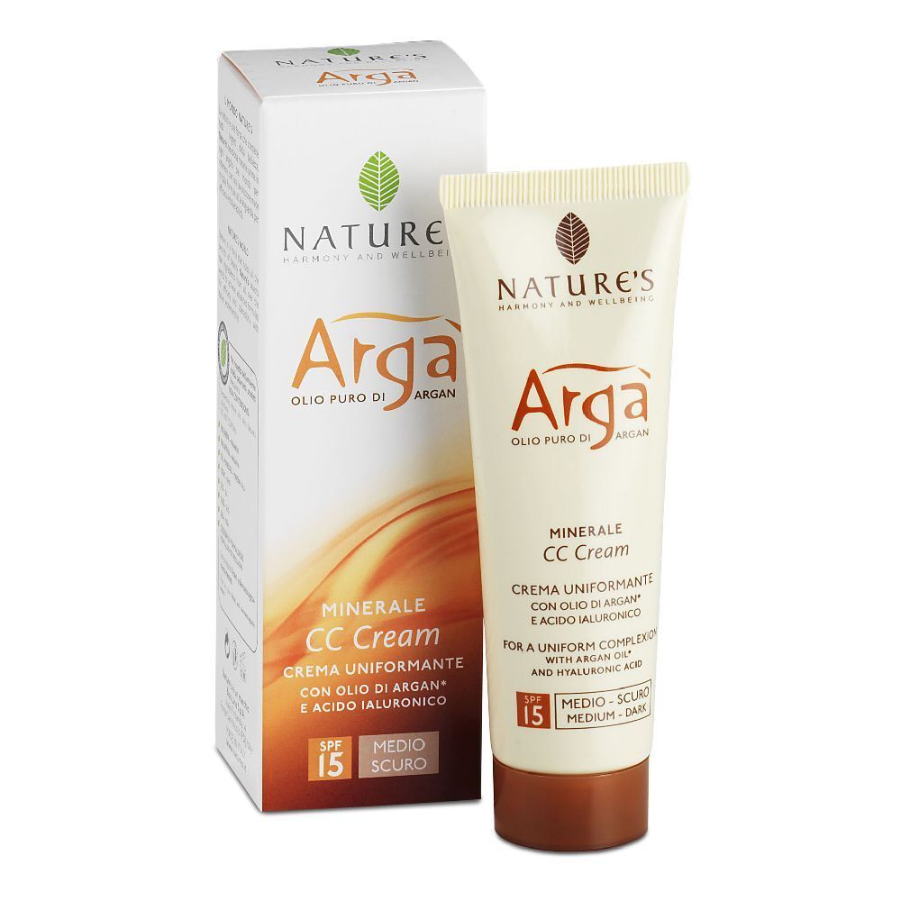 NATURE'S Argà CC Cream Viso Uniformante Medio Scuro 50 ml Crema