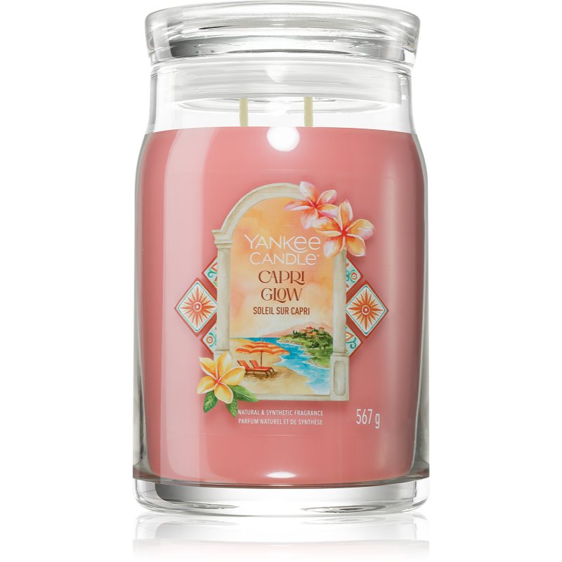 Yankee Candle Capri Glow Candela Profumata 567 G