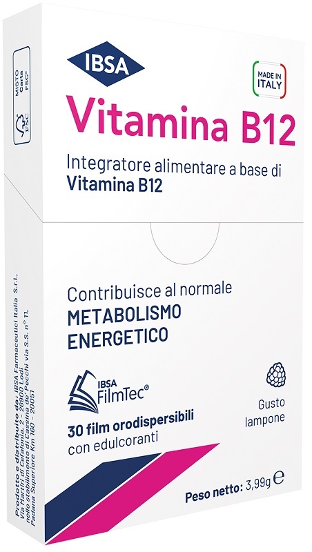 VITAMINA B12 30 Film Orali IBSA