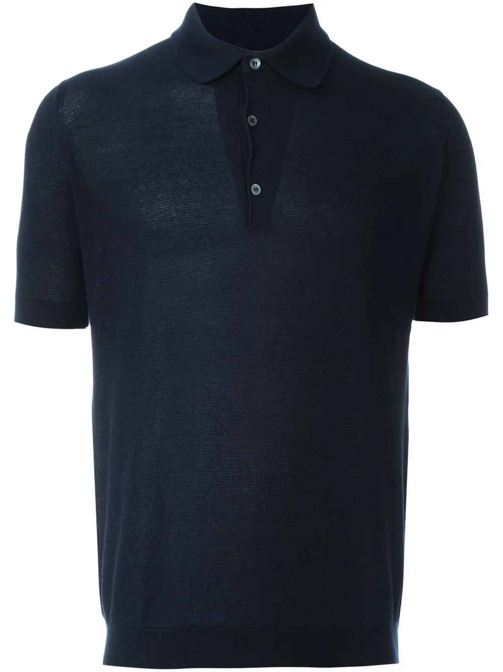 John Smedley Polo Roth - Blu