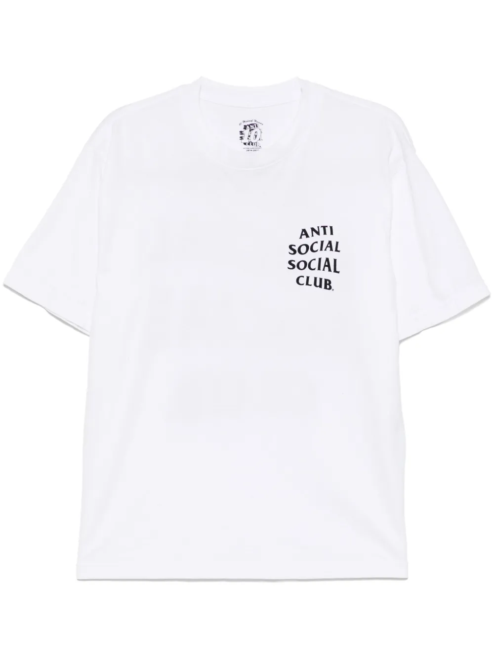 Anti Social Social Club T-shirt con logo - Bianco