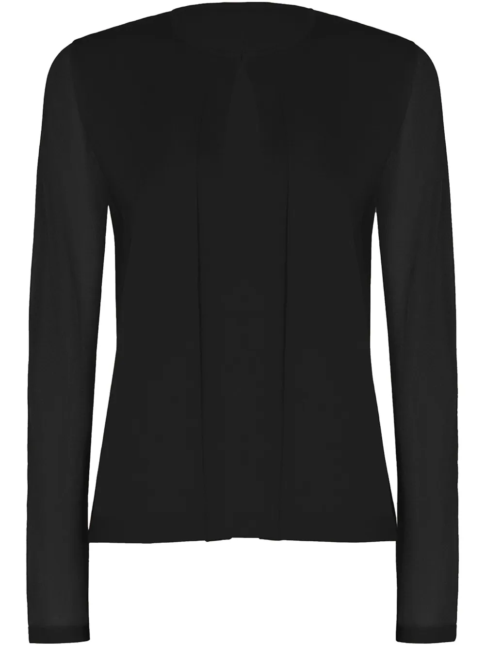 Wolford Cardigan Opaque semi trasparente - Nero