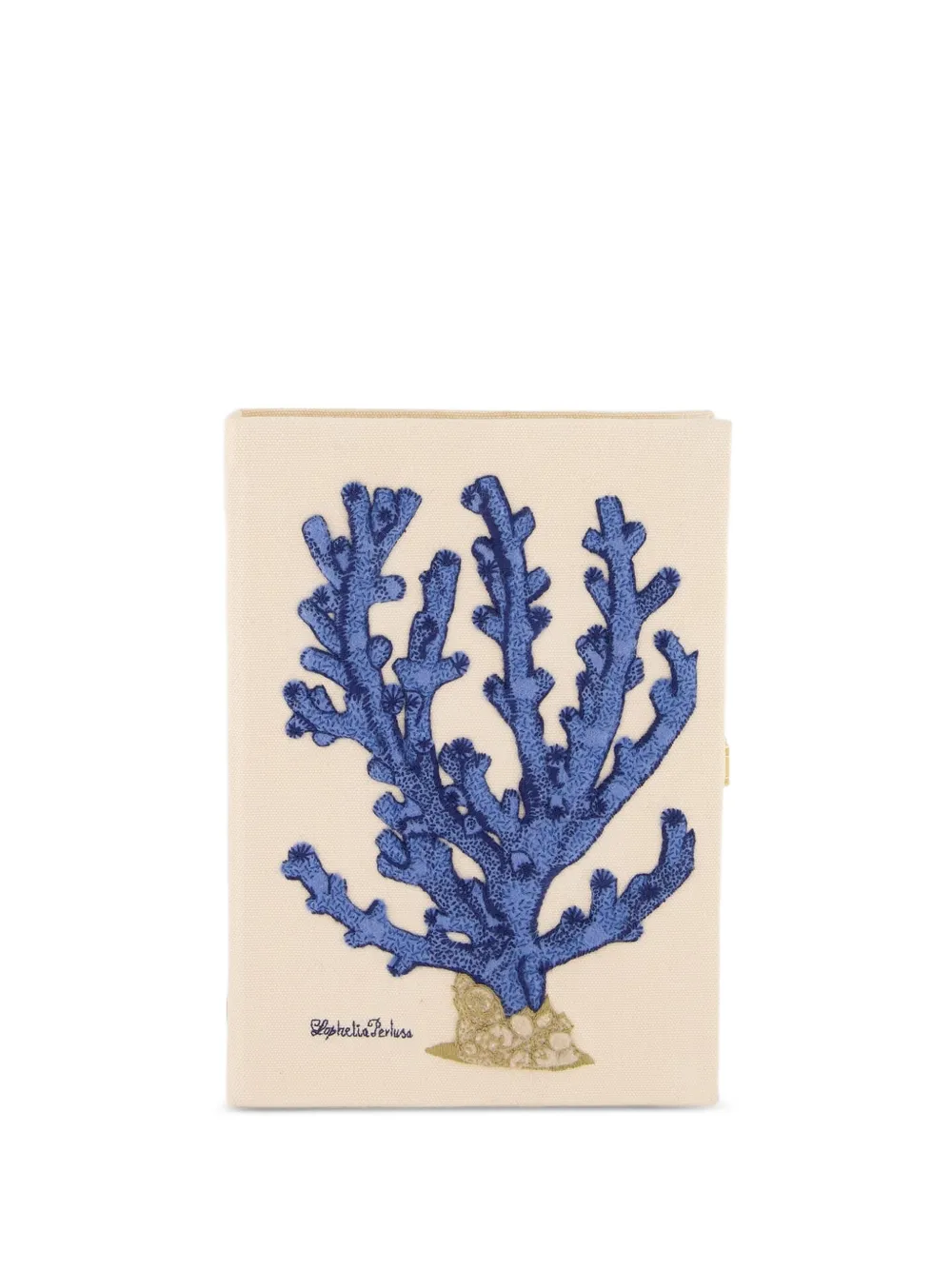 Olympia Le-Tan Blue Coral clutch bag - Toni neutri