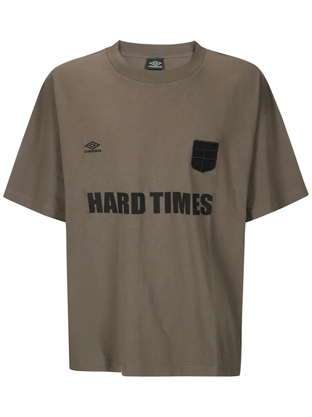 UMBRO T-shirt Hard Times - Verde