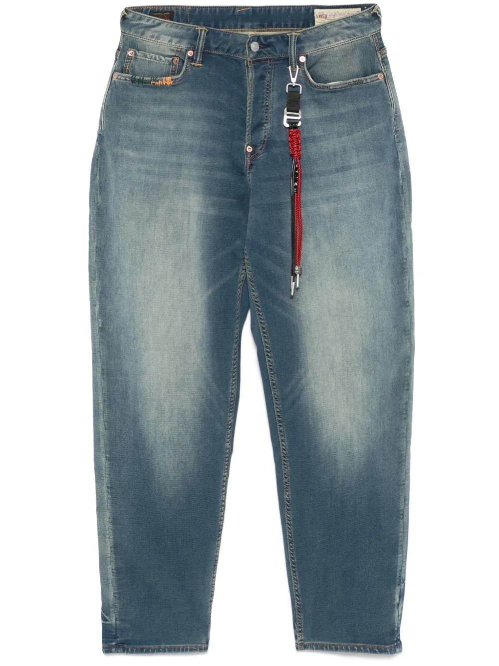EVISU Jeans con ricamo - Blu