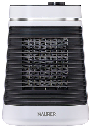 Termoventilatore ceramico oscillante maurer 1000/1500w