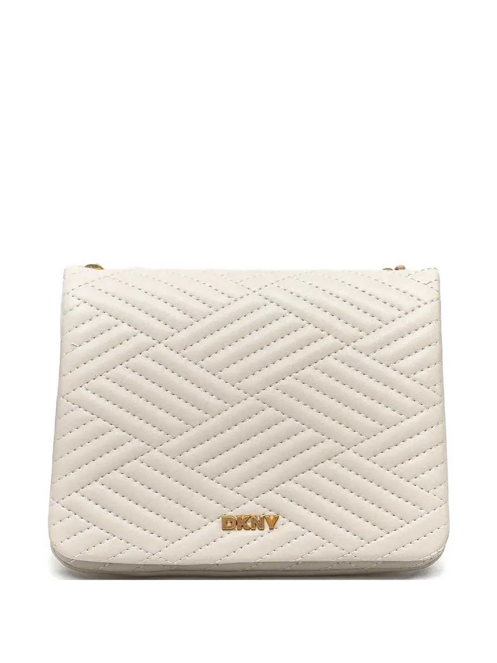 DKNY leather cross body bag - Toni neutri