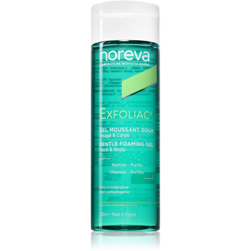 Noreva Exfoliac Gentle Foaming Gel Gel-Schiuma Delicato Per Pelli Problematiche 200 Ml