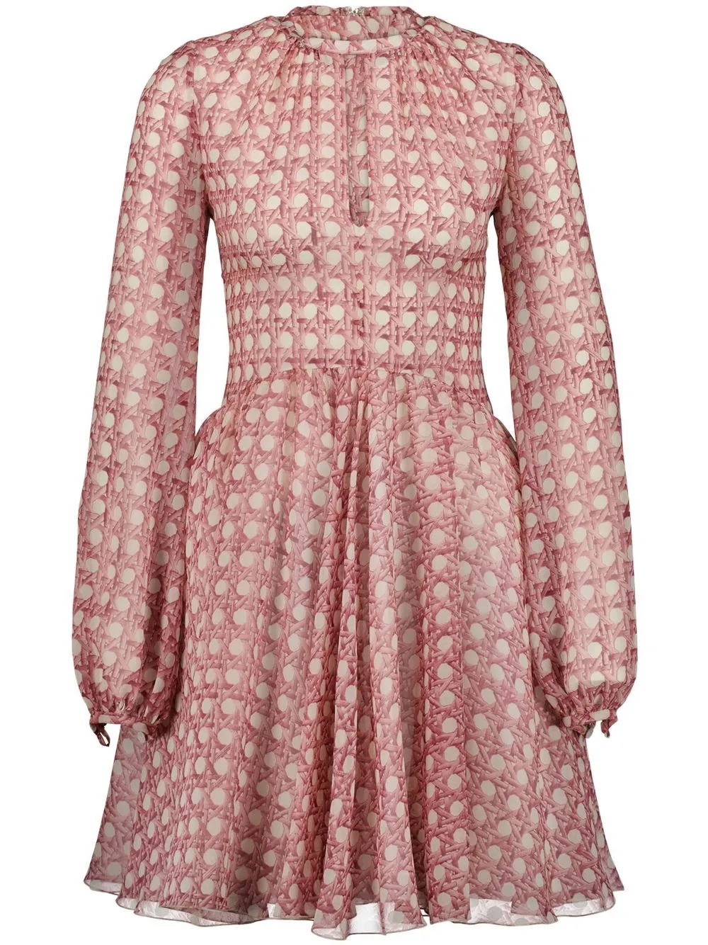 Giambattista Valli Abito corto svasato a pois - Rosa