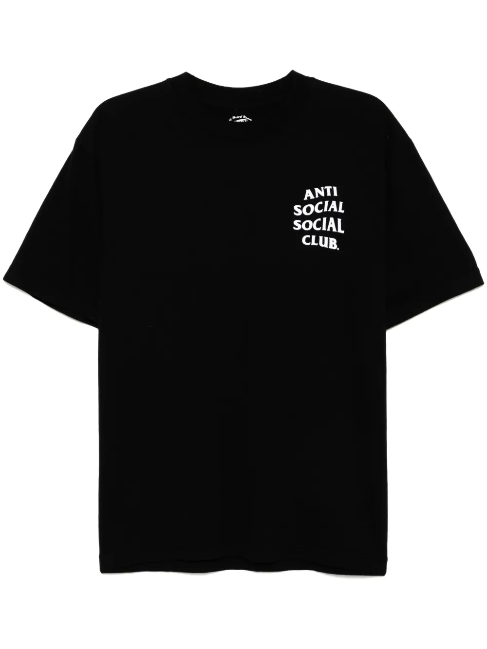 Anti Social Social Club T-shirt con logo - Nero