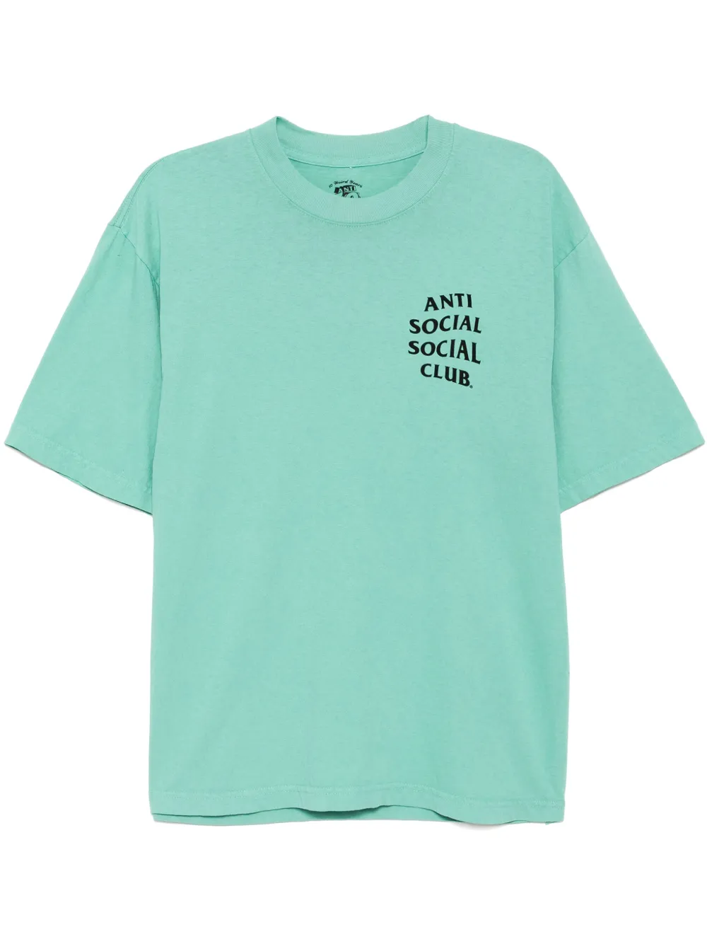 Anti Social Social Club T-shirt con logo - Verde