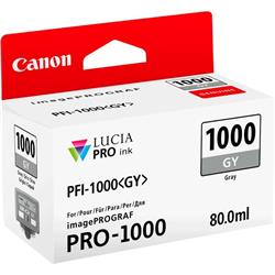 Originale Canon inkjet Cartuccia PFI-1000GY grigio - 80 ml - grigio