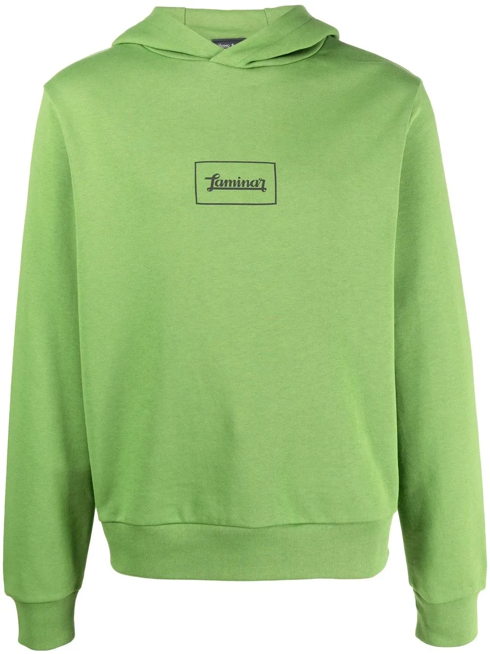 Herno Felpa con stampa Laminar - Verde