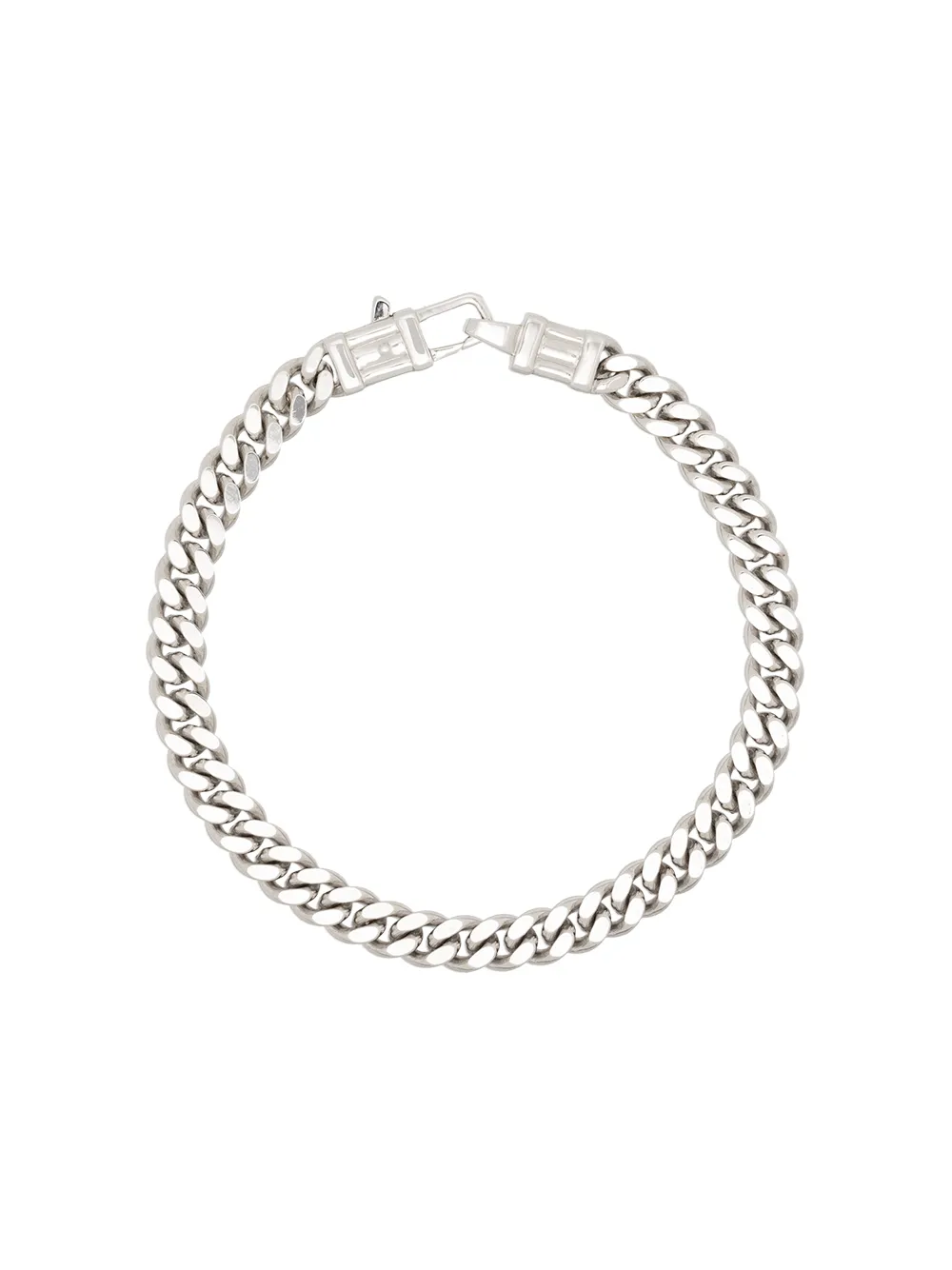 Tom Wood Bracciale a maglia gourmette - Argento