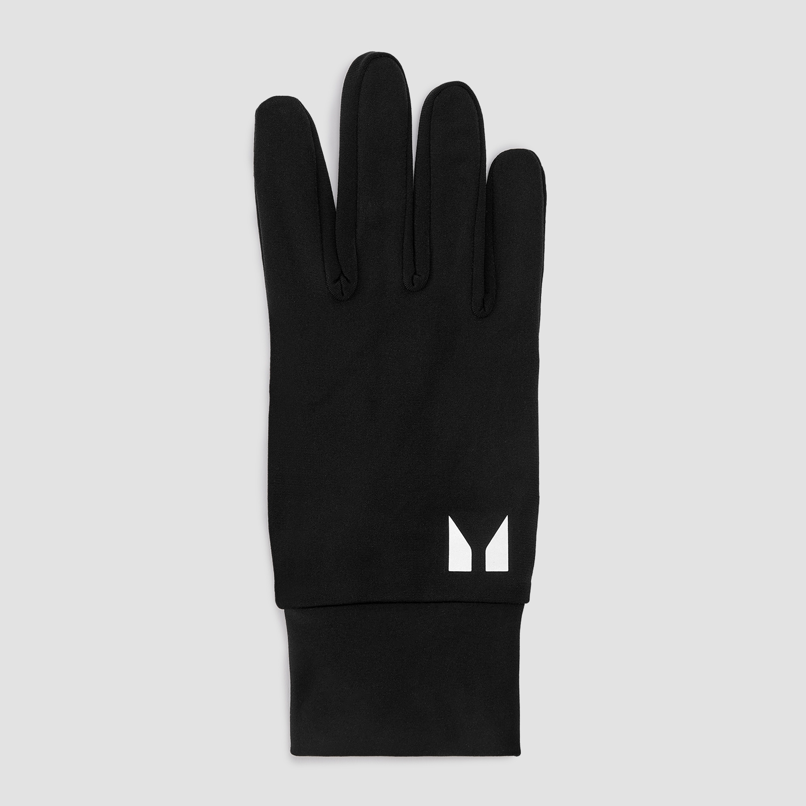 MP Reflective Running Gloves - Black - S - Nero