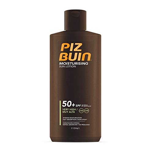 3 X Piz Buin Moisturising Sun Lotion Spf50-200Ml