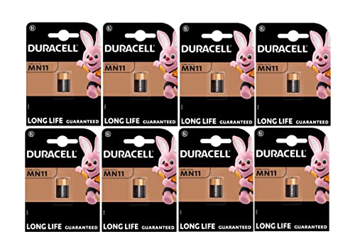 8X Duracell Mn11 A11 11A (8 Blister Da 1 Batteria) 8 Pile