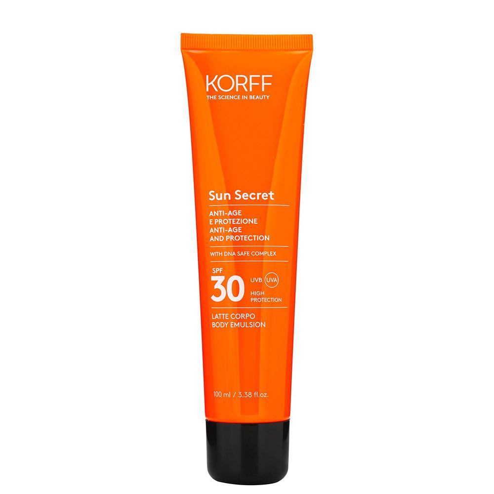 Korff Sun Secret Latte Solare Protettivo Ed Anti-age Spf 30 100 ml