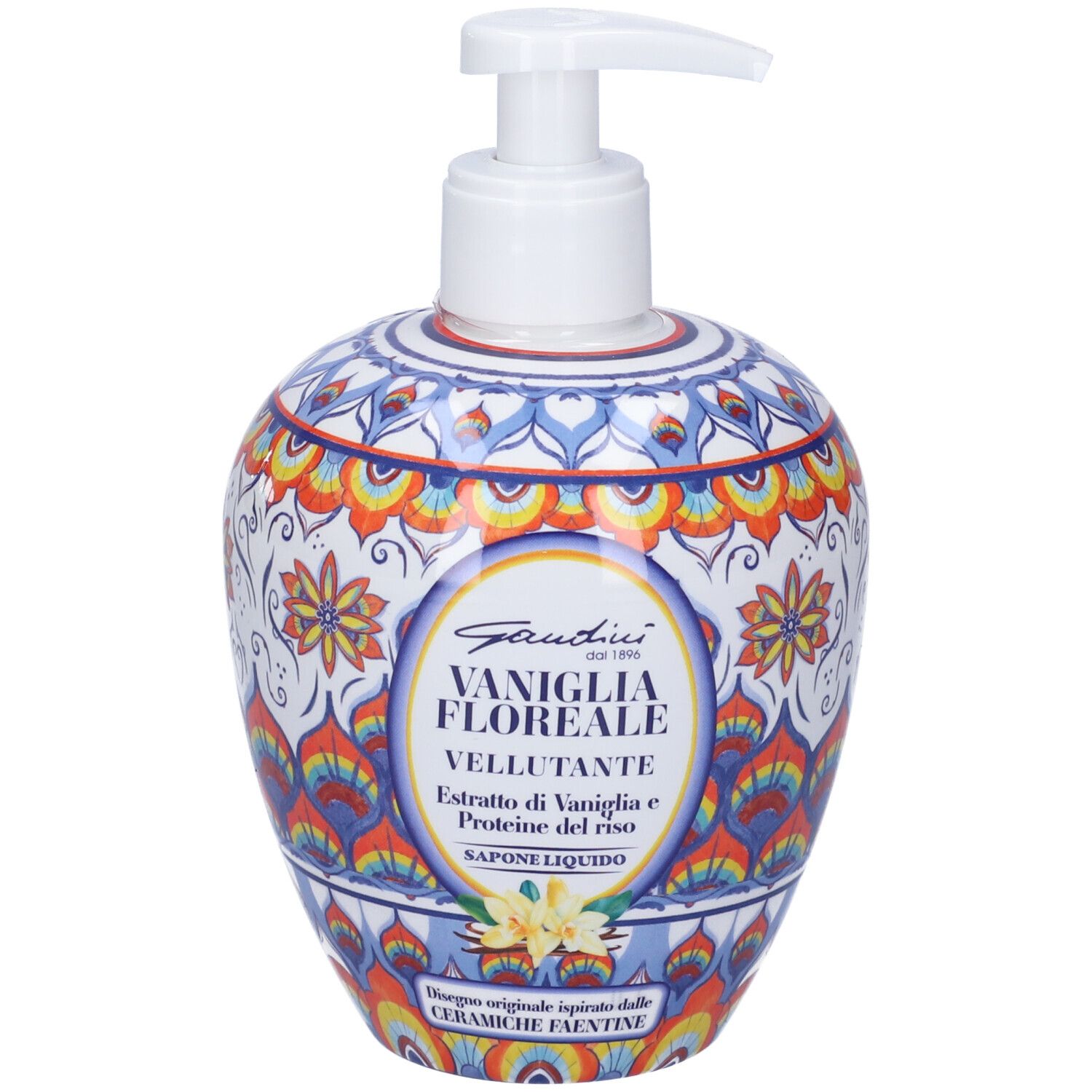 Gandini Sapone Liquido Faenza Vaniglia 500 ml liquido