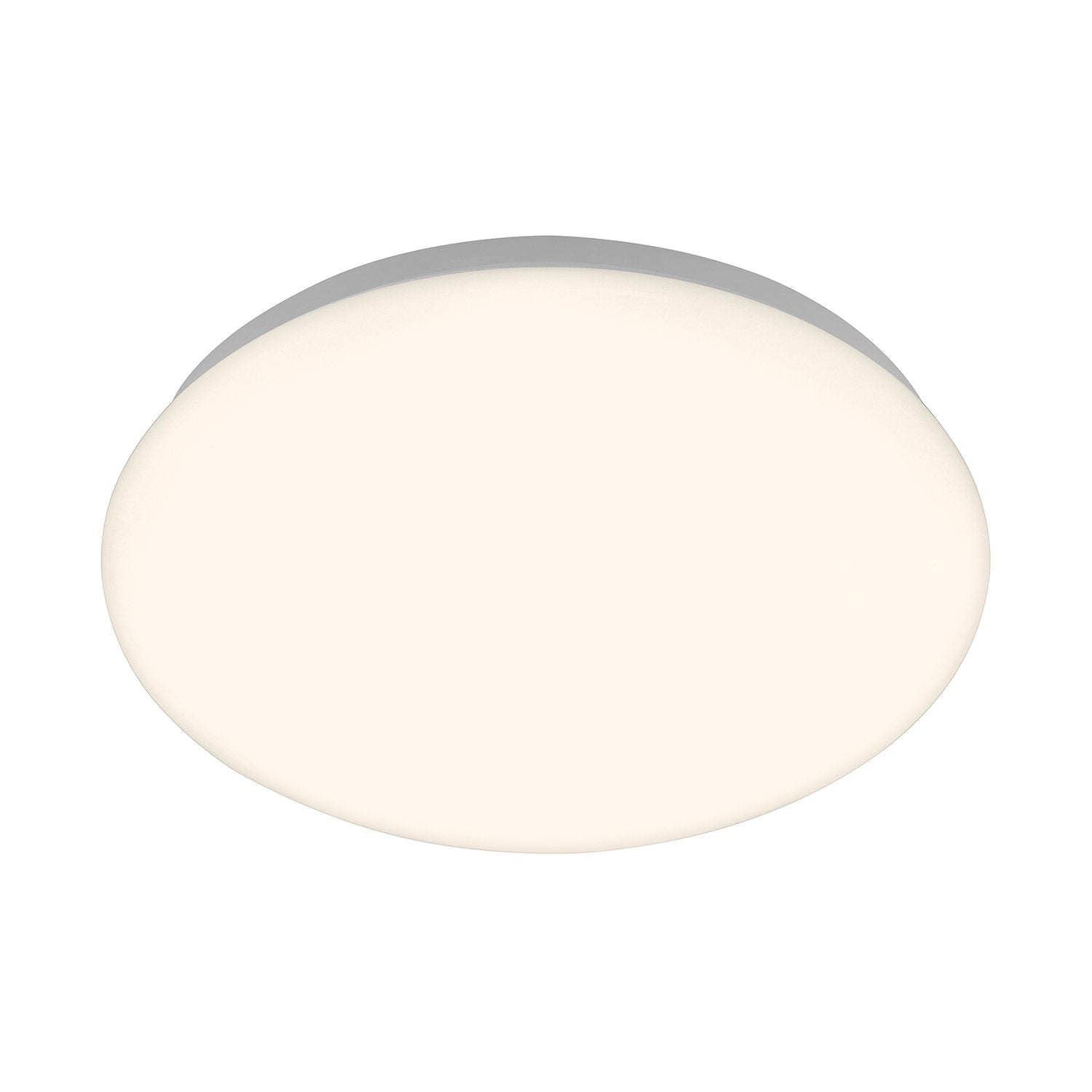 Plafoniera contemporanea elara metallo bianco led integrato 12w 4000k