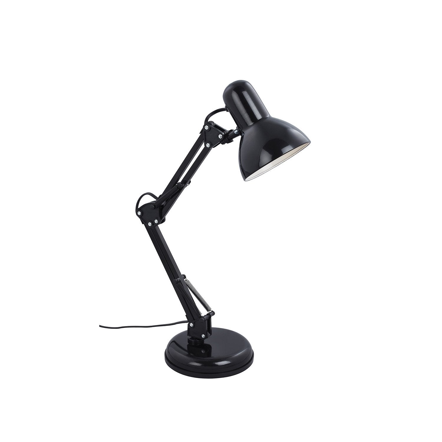 Lampada da tavolo nordico pixa metallo nero 1 luce e14