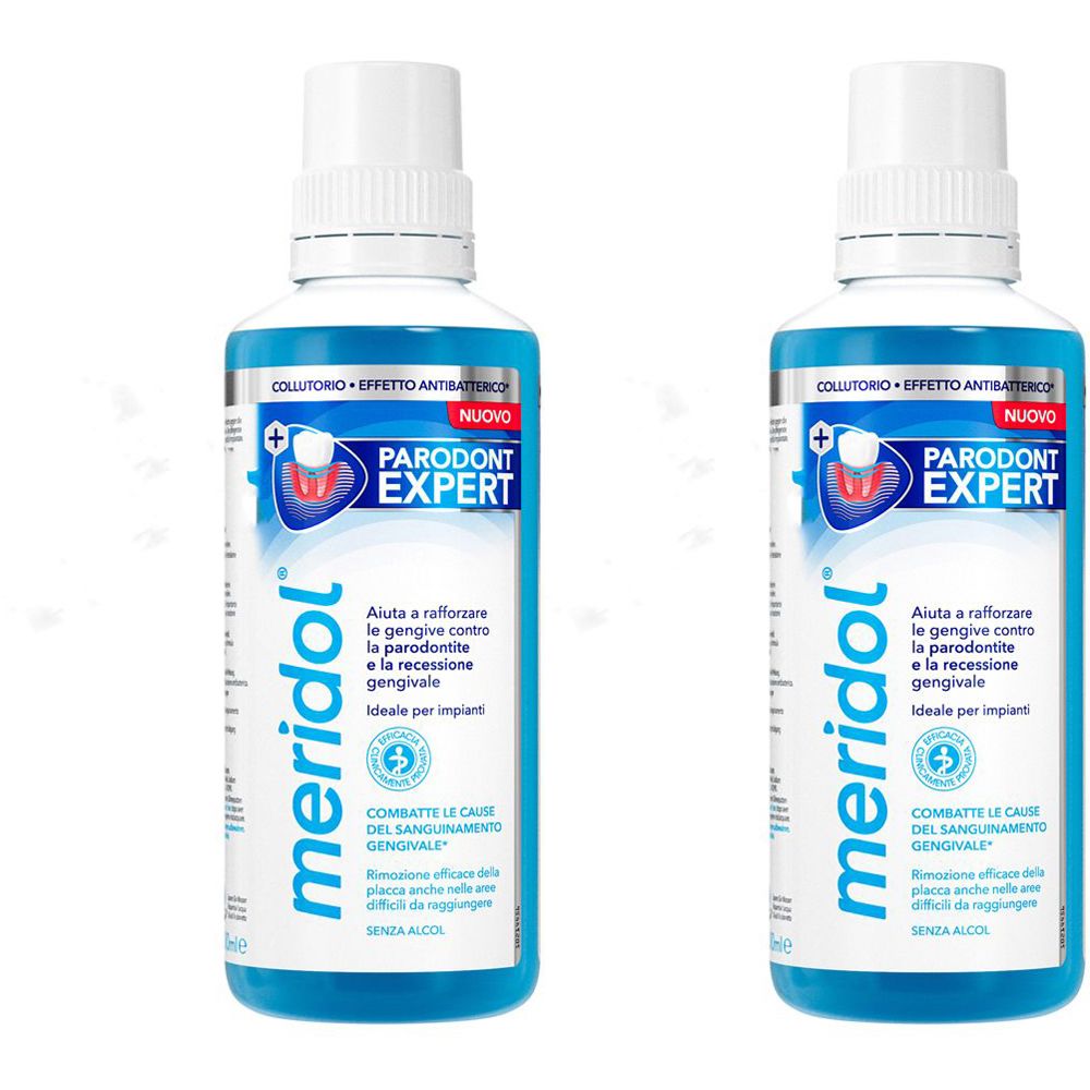 Meridol Parodont Expert Colluttorio Set da 2 2x400 ml