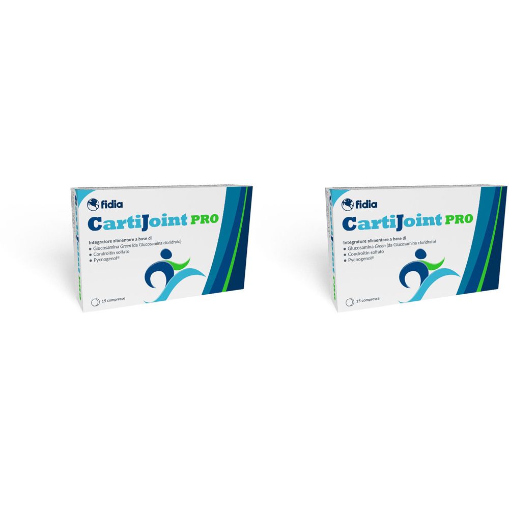 Cartijoint Pro 15 Compresse Set da 2 2x18,6 g