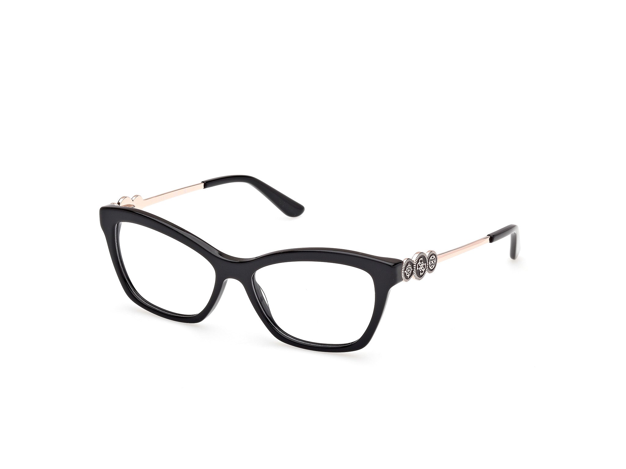 Guess Donna Gu50231 1 Montature Da Vista Acetato Nero  Squadrata Normale