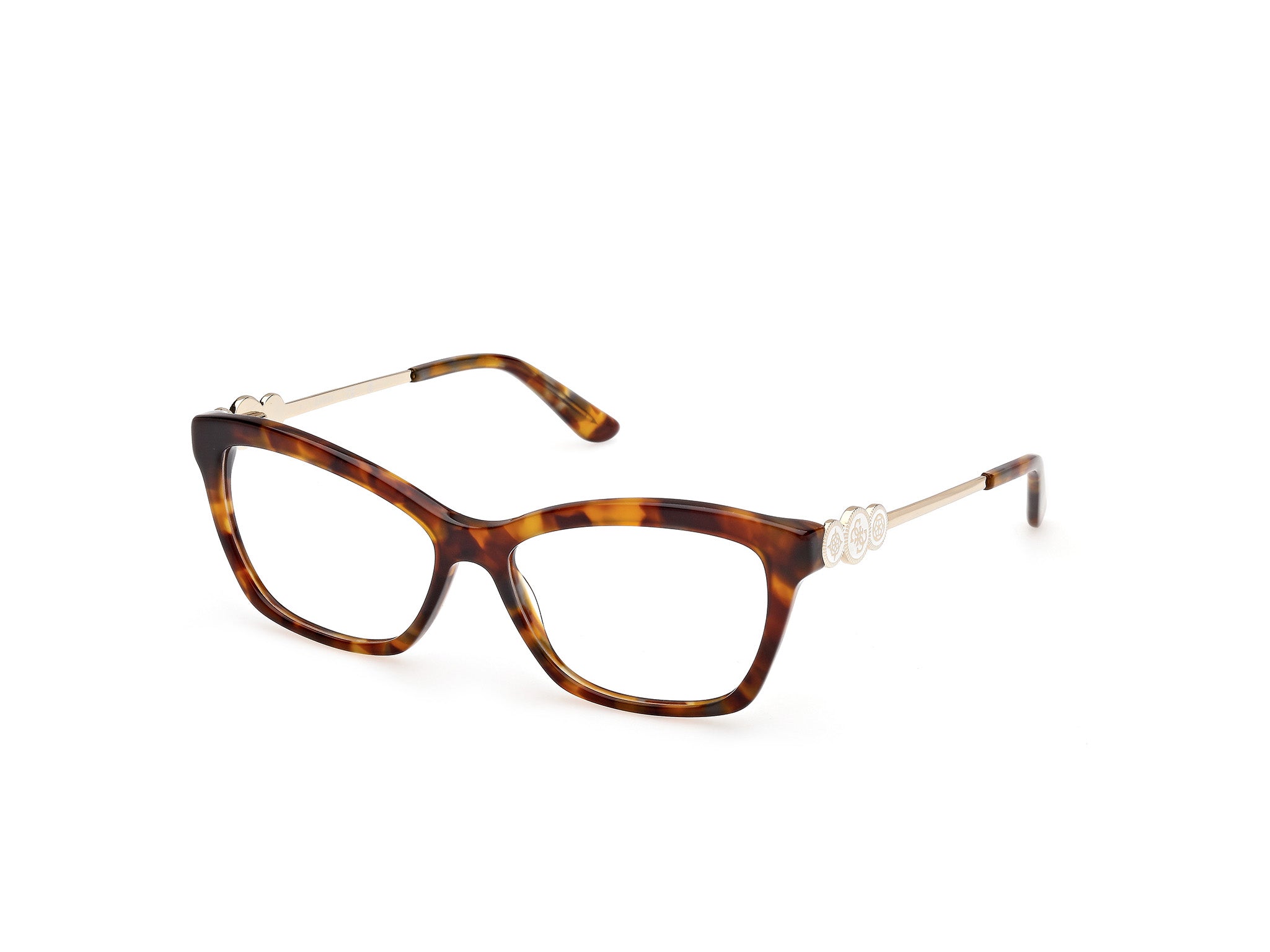 Guess Donna Gu50231 53 Montature Da Vista Acetato Havana  Squadrata Normale