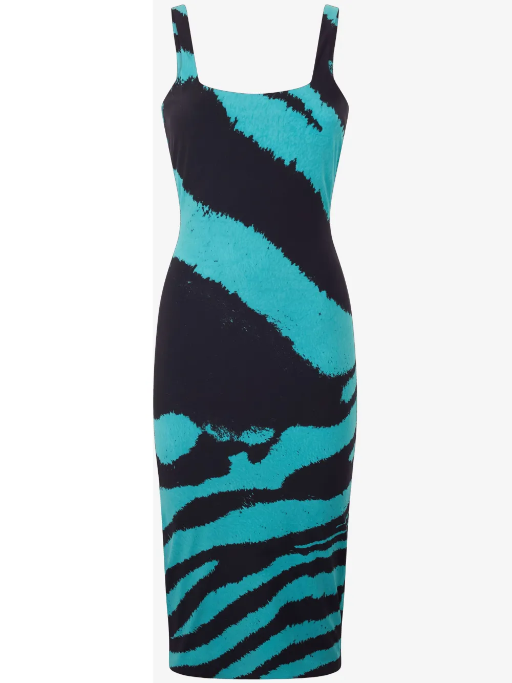 Roberto Cavalli striped dress - Nero