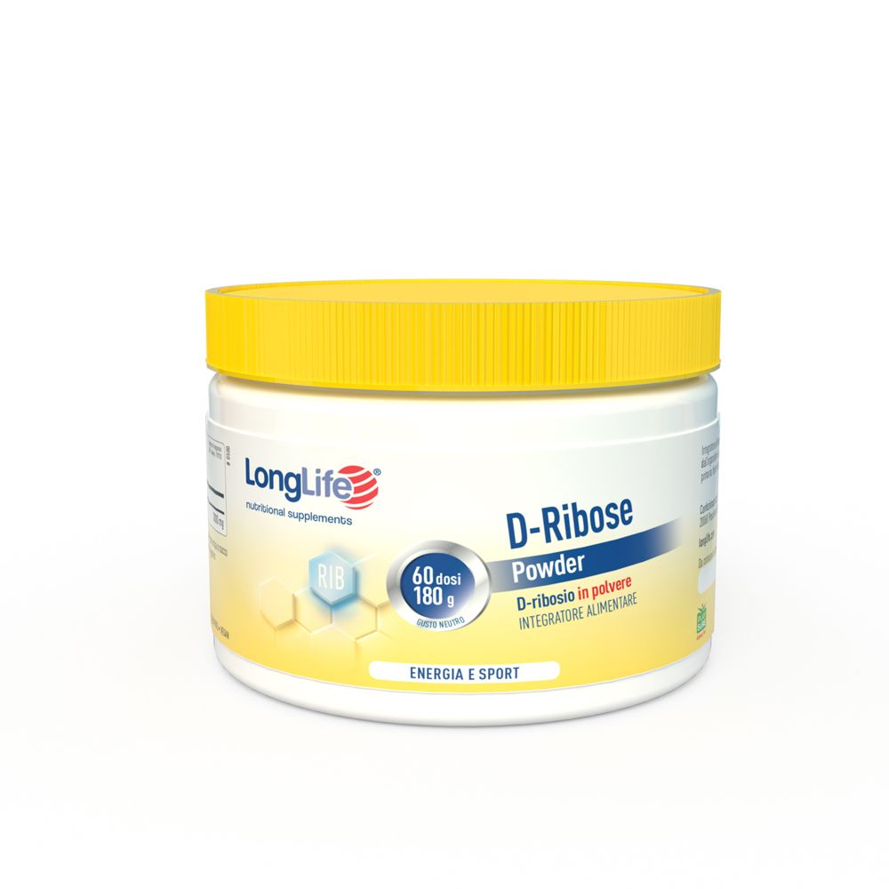 Longlife D-Ribose Powder 180 G g Polvere per soluzione orale
