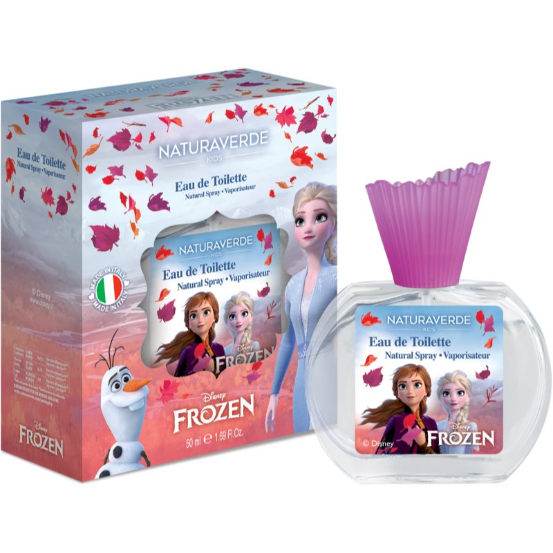 Disney Frozen 2 Natural Spray Eau De Toilette Per Bambini 50 Ml