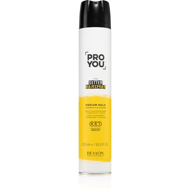 Revlon Professional Pro You The Setter Lacca Per Capelli Fissante A Tenuta Media 500 Ml