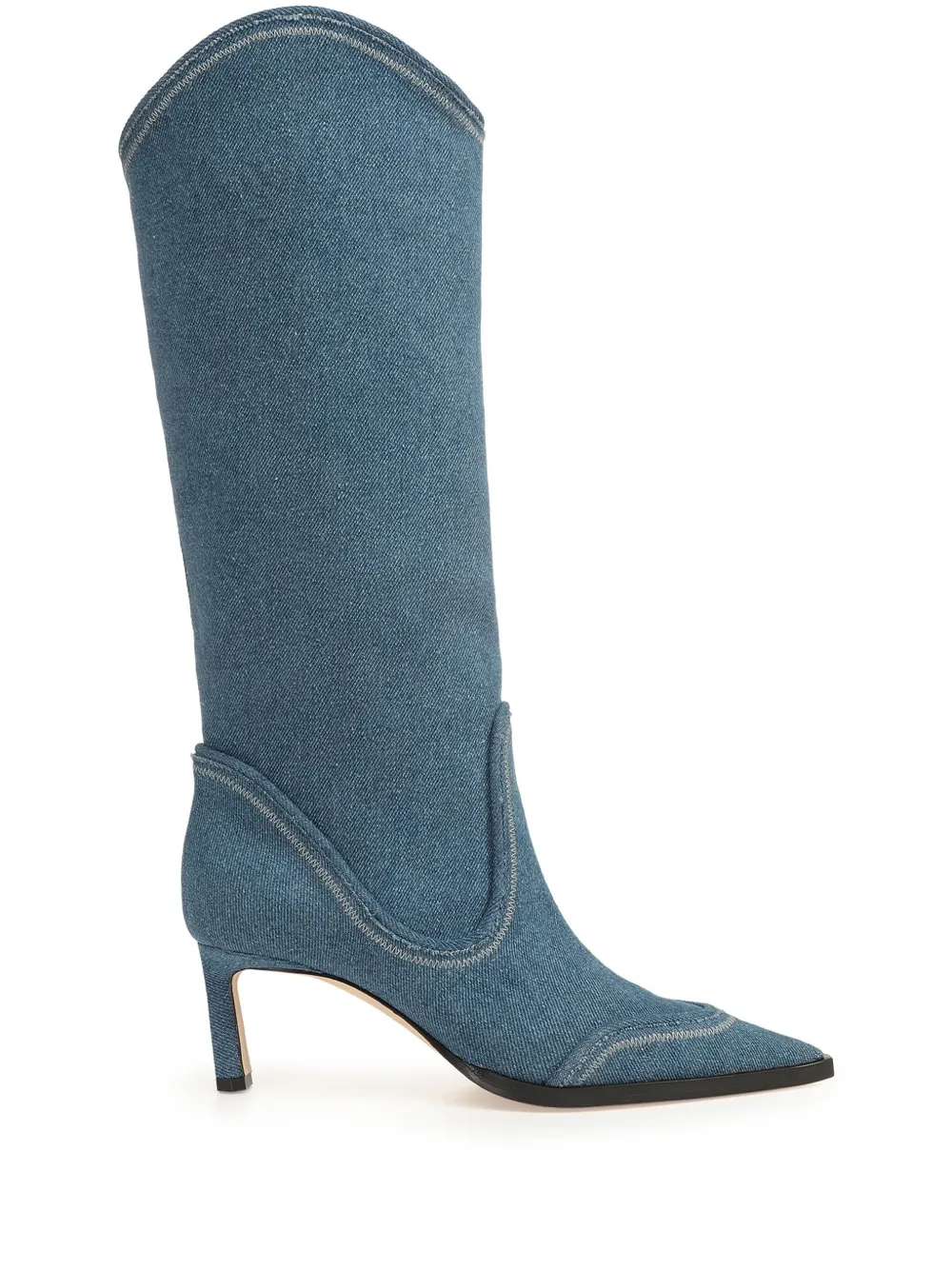 Sergio Rossi 60mm Tiwi boots - Blu