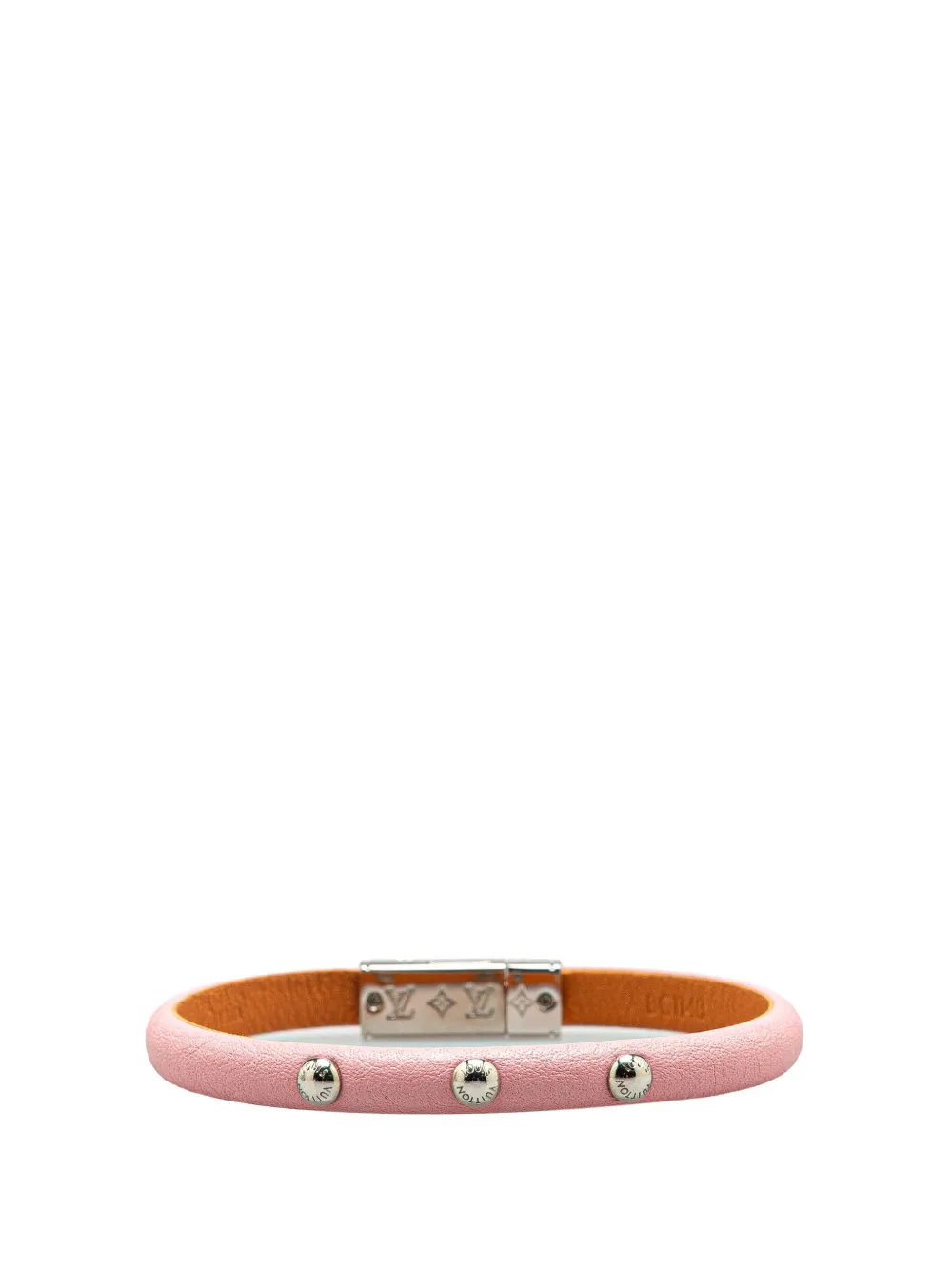 Louis Vuitton Pre-Owned 2018 Leather LV Confidential Bracelet costume bracelet - Rosa