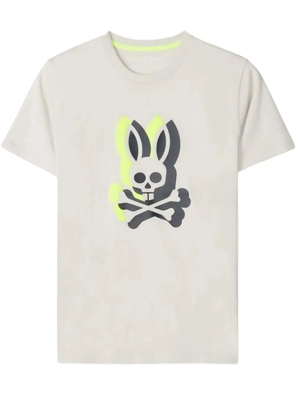 Psycho Bunny T-shirt Groves "White" - Toni neutri