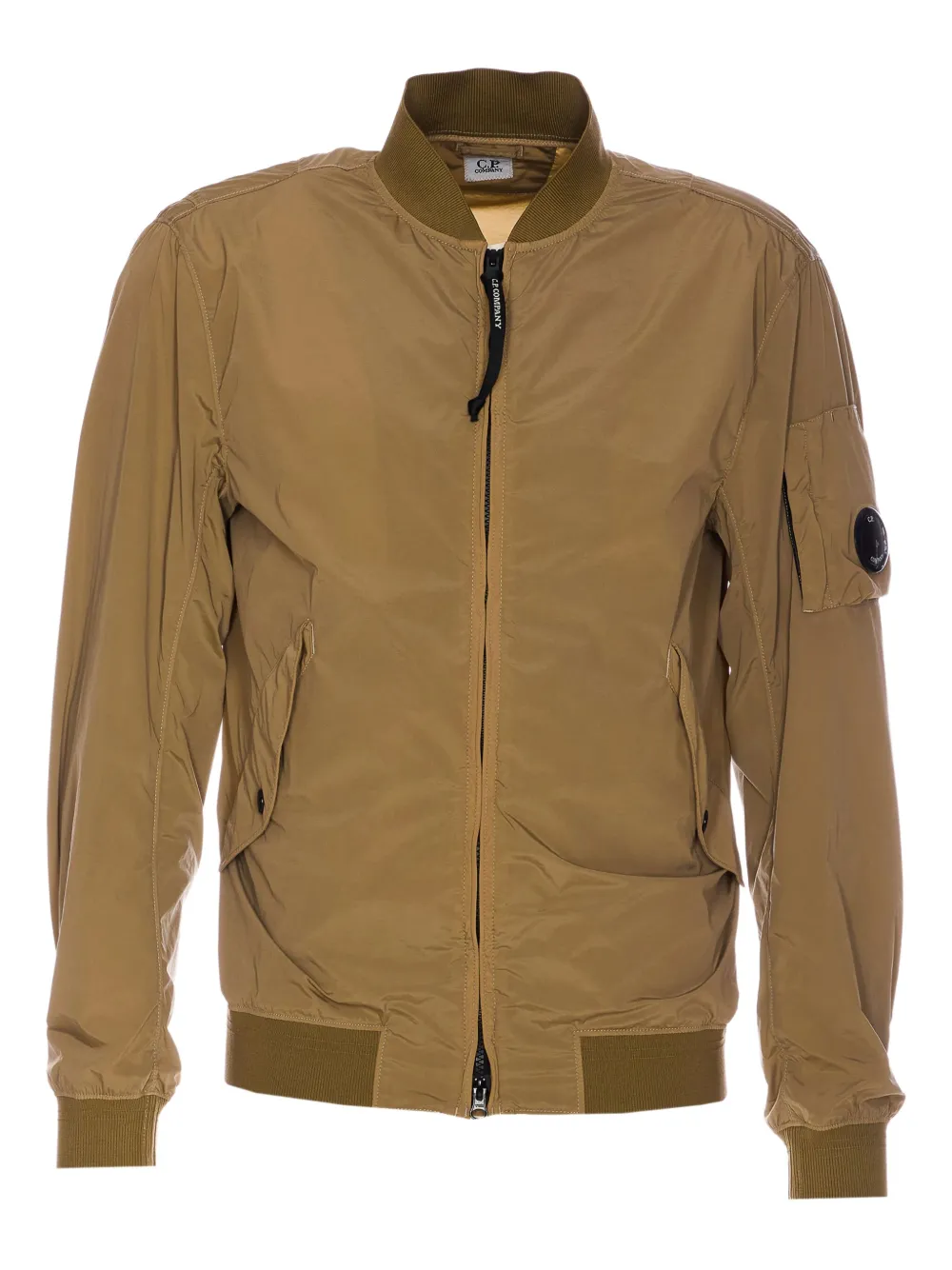 C.P. Company quilted bomber jacket - Marrone