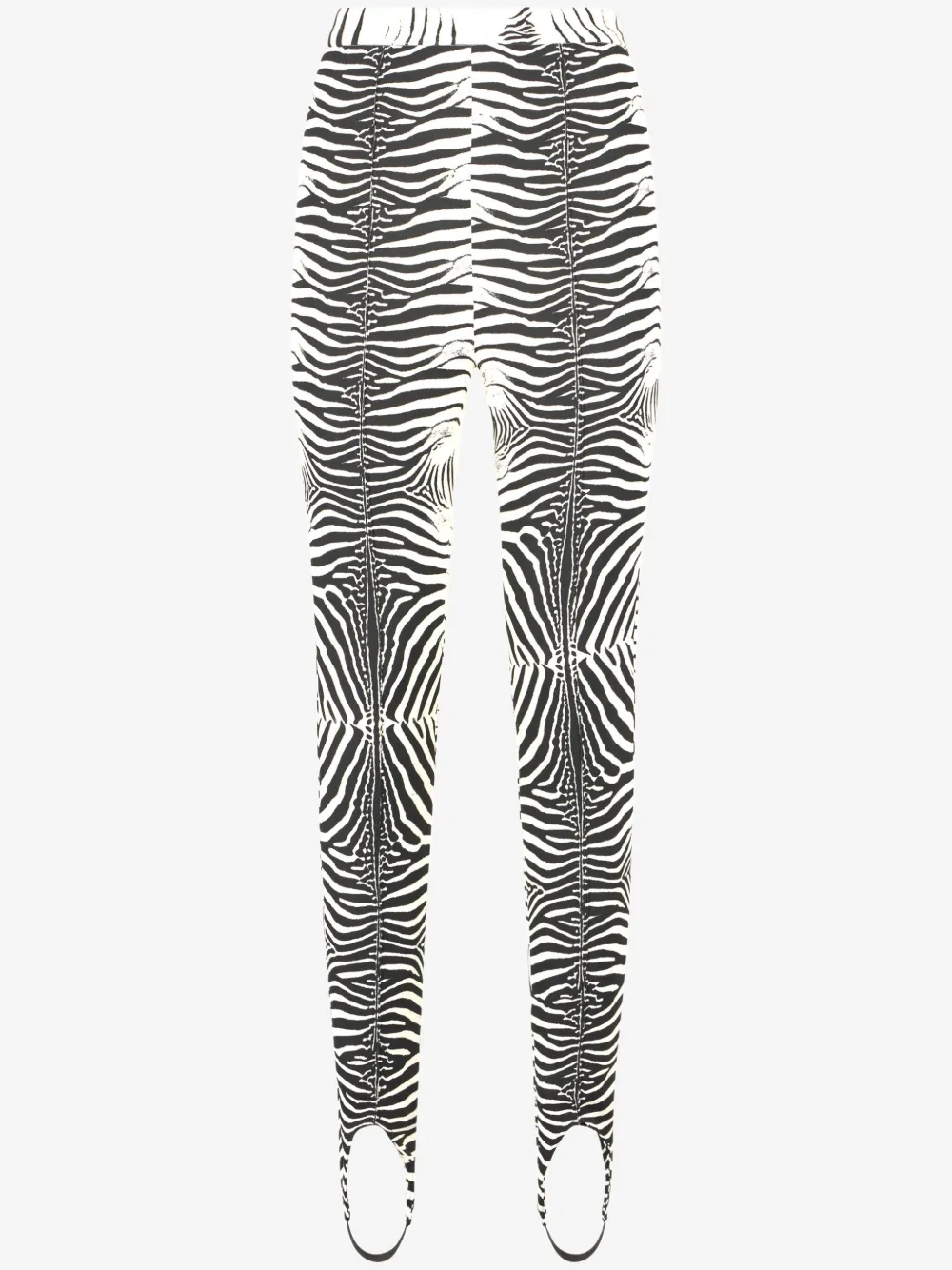 Roberto Cavalli zebra-print leggings - Bianco