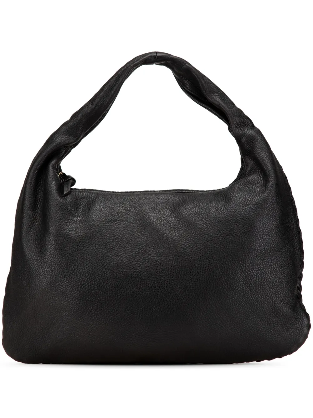 Bottega Veneta Pre-Owned 2000-2007 Small Leather Veneta hobo bag - Nero