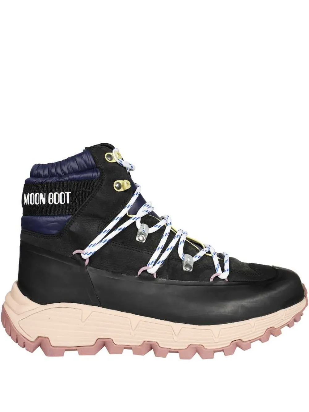 Moon Boot lace-up ankle boots - Nero