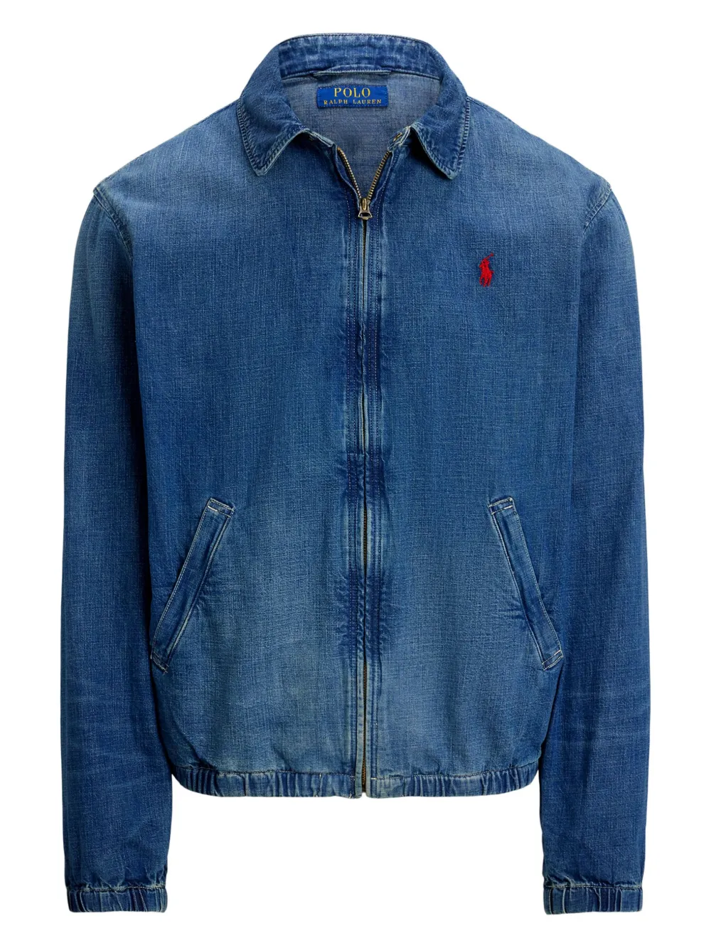 Polo Ralph Lauren Polo Pony-embroidered denim jacket - Blu