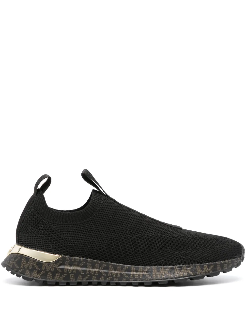 Michael Michael Kors Sneakers a calzino con stampa - Nero
