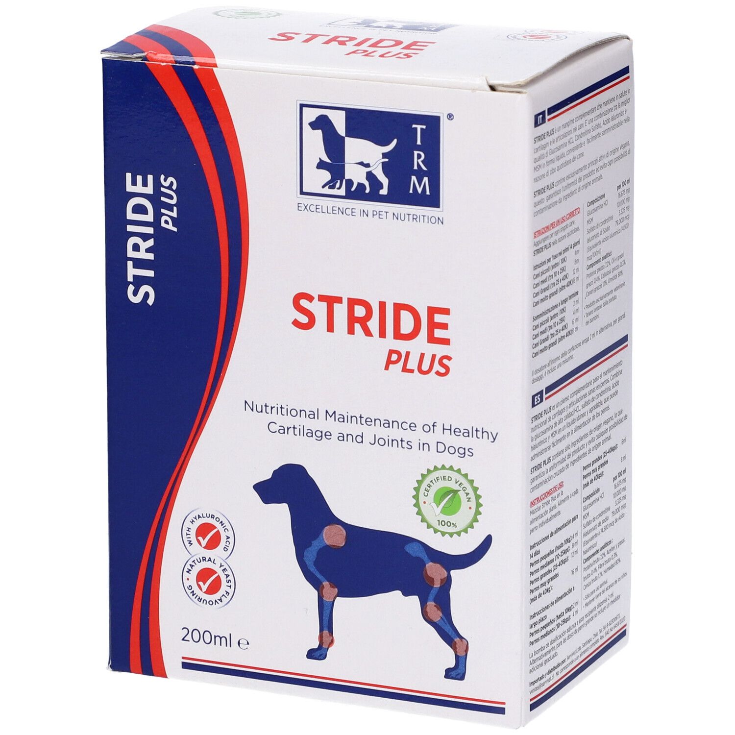 Stride Plus Dog 200Ml Trm 200 ml Soluzione orale
