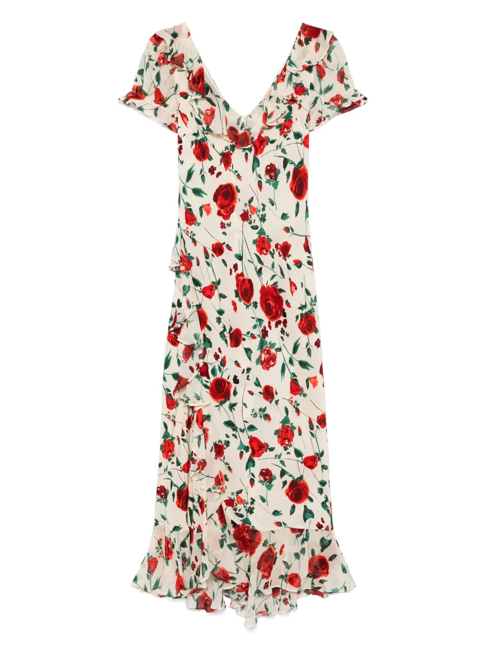 Rixo Clementina midi dress - Toni neutri