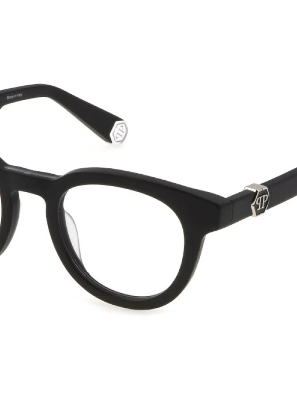 Philipp Plein Eyewear Occhiali con placca logo - Nero