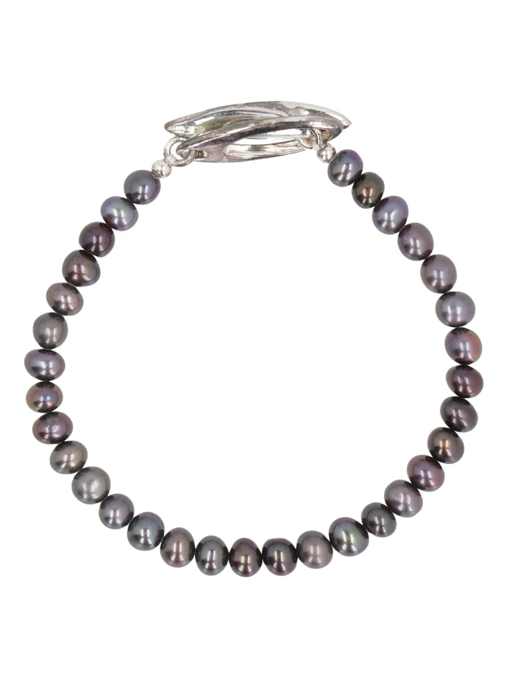 SWEETLIMEJUICE freshwater pearls bracelet - Grigio