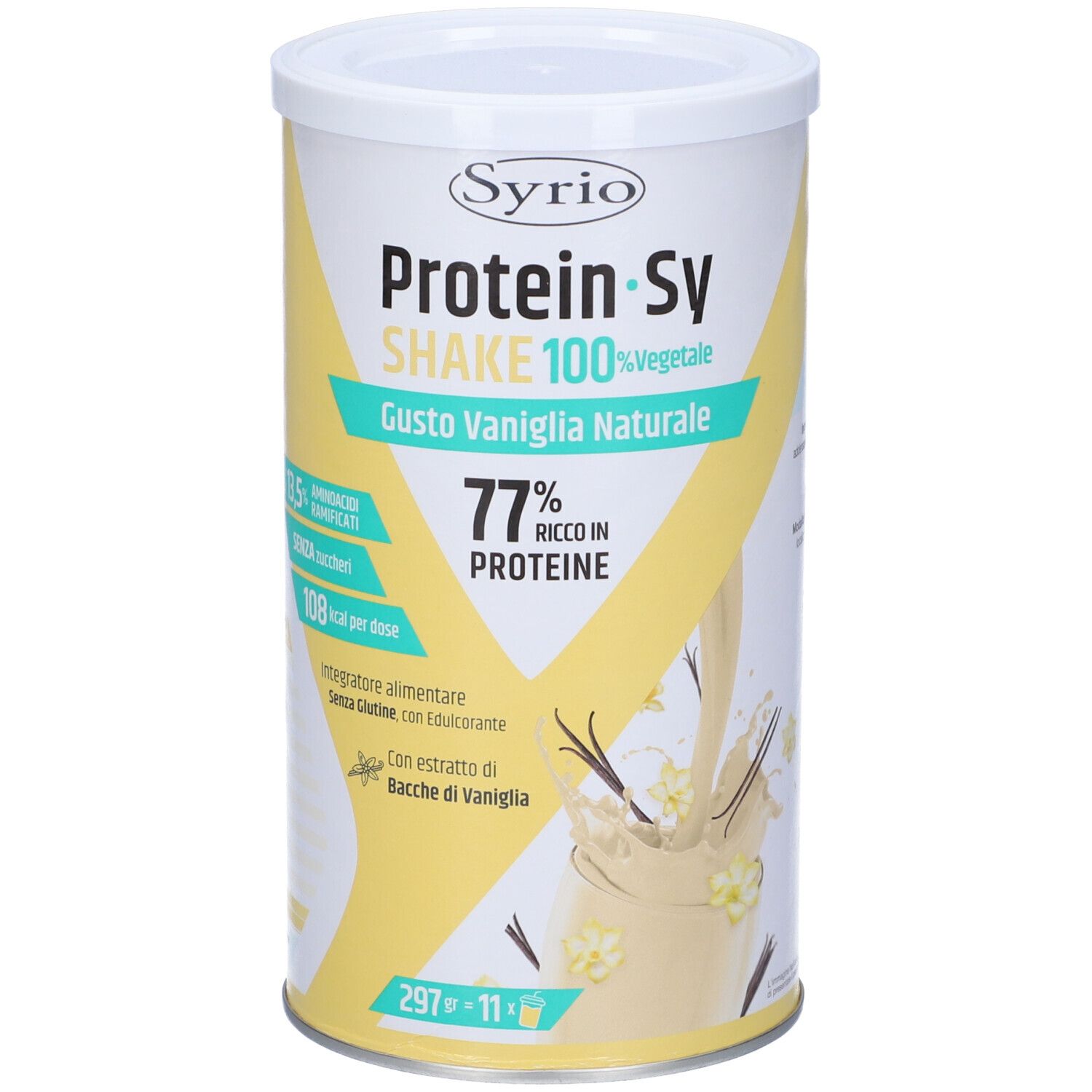 Protein-Sy SHAKE 100% vegetale 297 g Polvere per soluzione orale